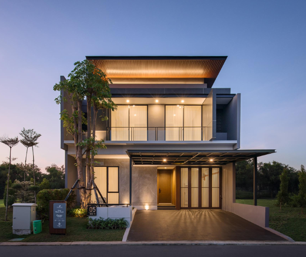 Dijual Rumah Baru Mewah di Cluster Stone Gate Park Citraland Surabaya Barat - Image 1