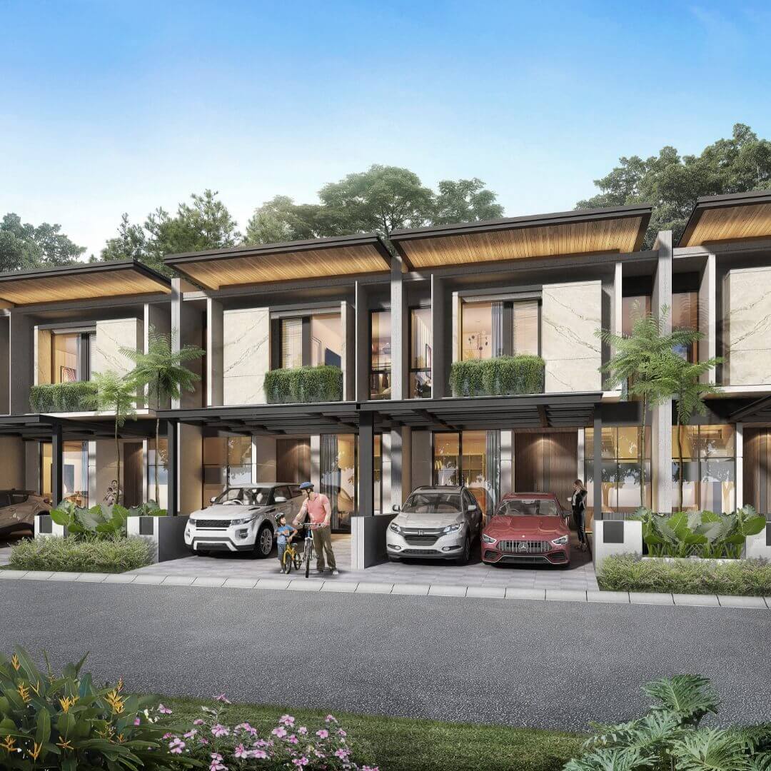 Dijual Rumah Baru Mewah Ready Unit di Cluster District 9 Citraland Surabaya Barat - Image 1