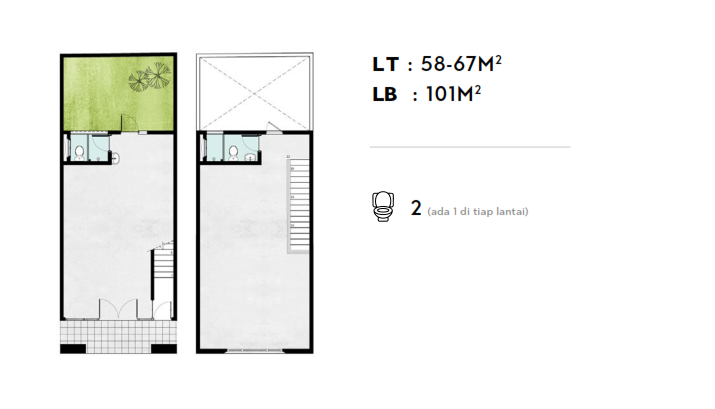 Dijual SOHO Baru Eksklusif di Harvest One Grand Harvest Surabaya Barat - Thumbnail 3