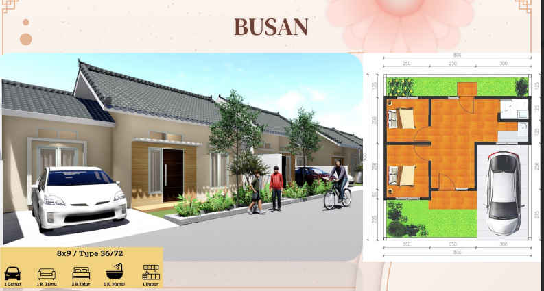 Dijual Rumah Baru Minimalis di Casa Regency Cangkringsari Sidoarjo - Thumbnail 2