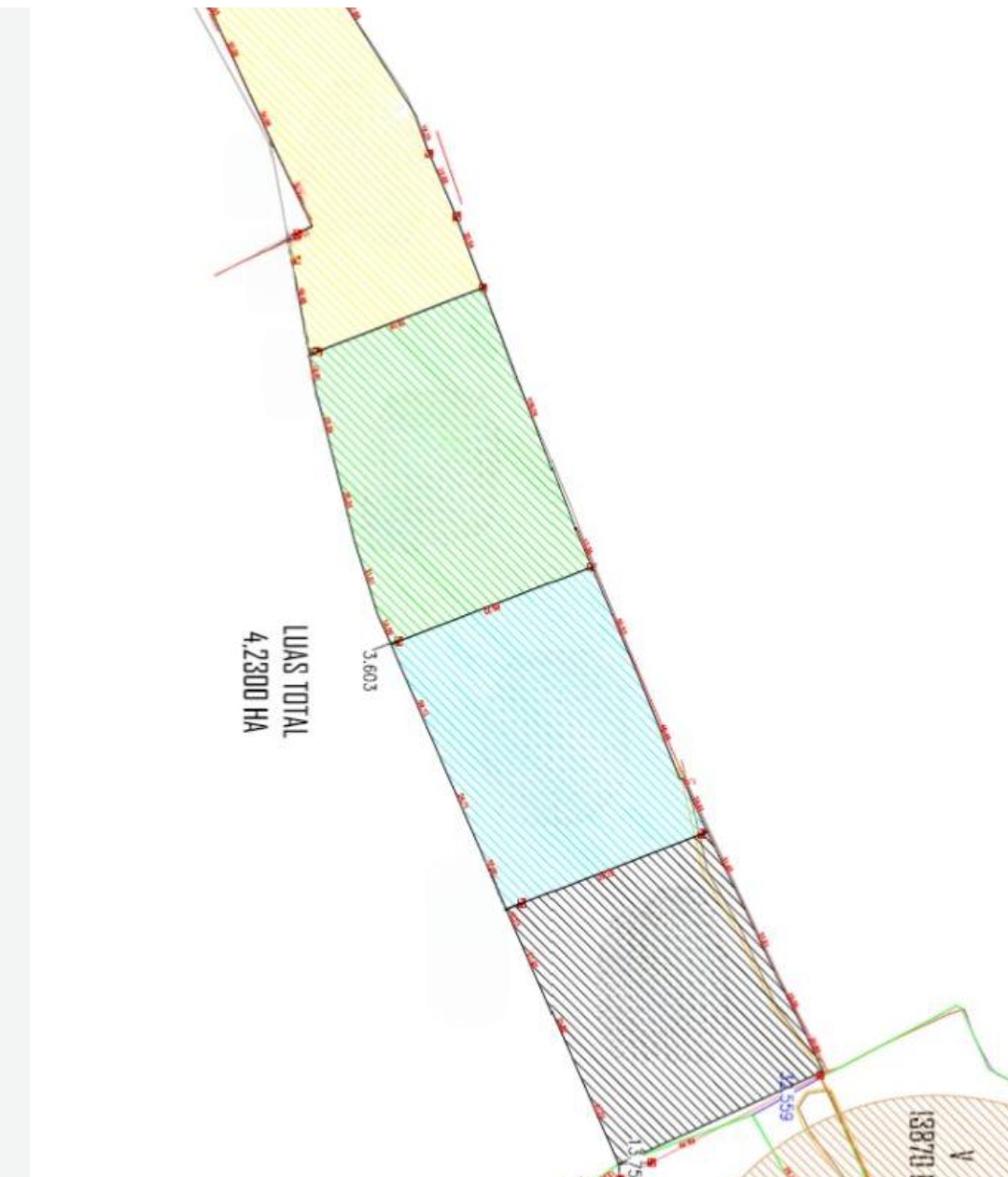Disewakan Lahan Tanah di Tambak Osowilangon Surabaya barat - Thumbnail 2