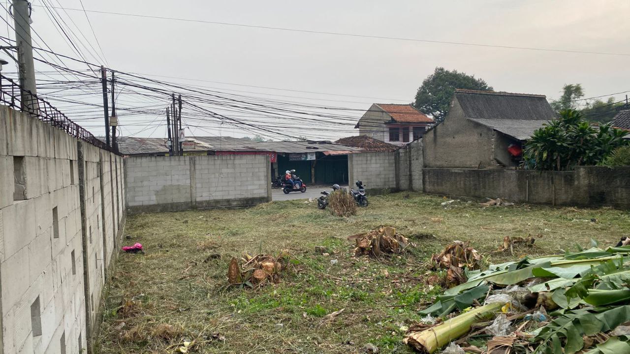Dijual Tanah Strategis Luas di Jalan Raya Gunung Sindur Parung Bogor - Image 1