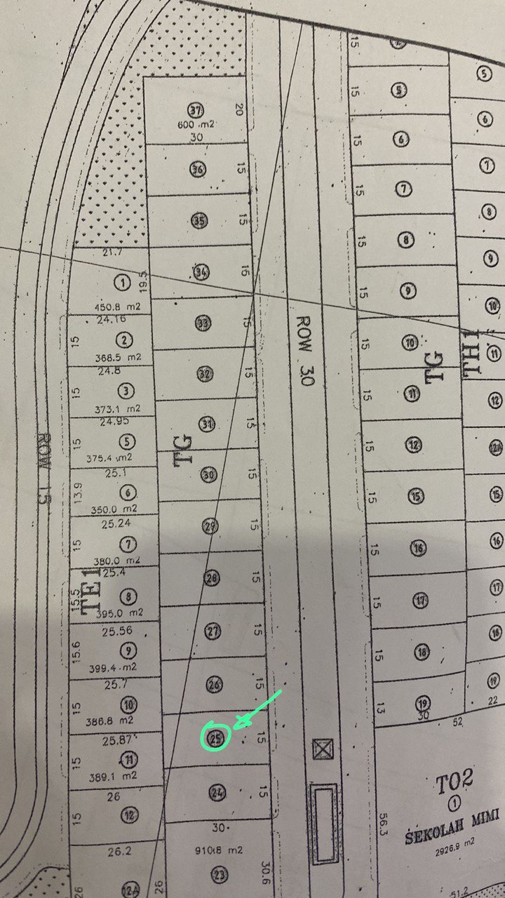 Disewakan Tanah Kavling Komersial di Raya Bukit Telaga Golf TG Citraland, Surabaya Barat - Image 1