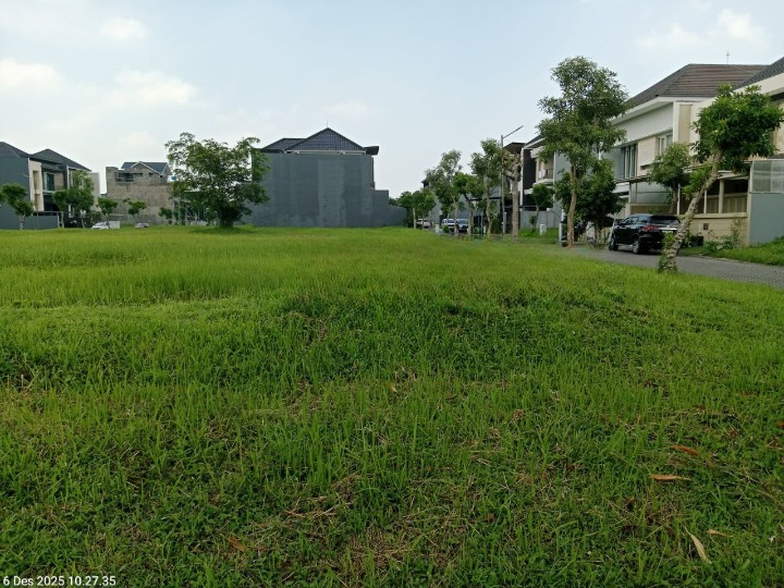 Dijual Tanah Kavling Hook di Waterfront Citraland Surabaya Barat - Image 1