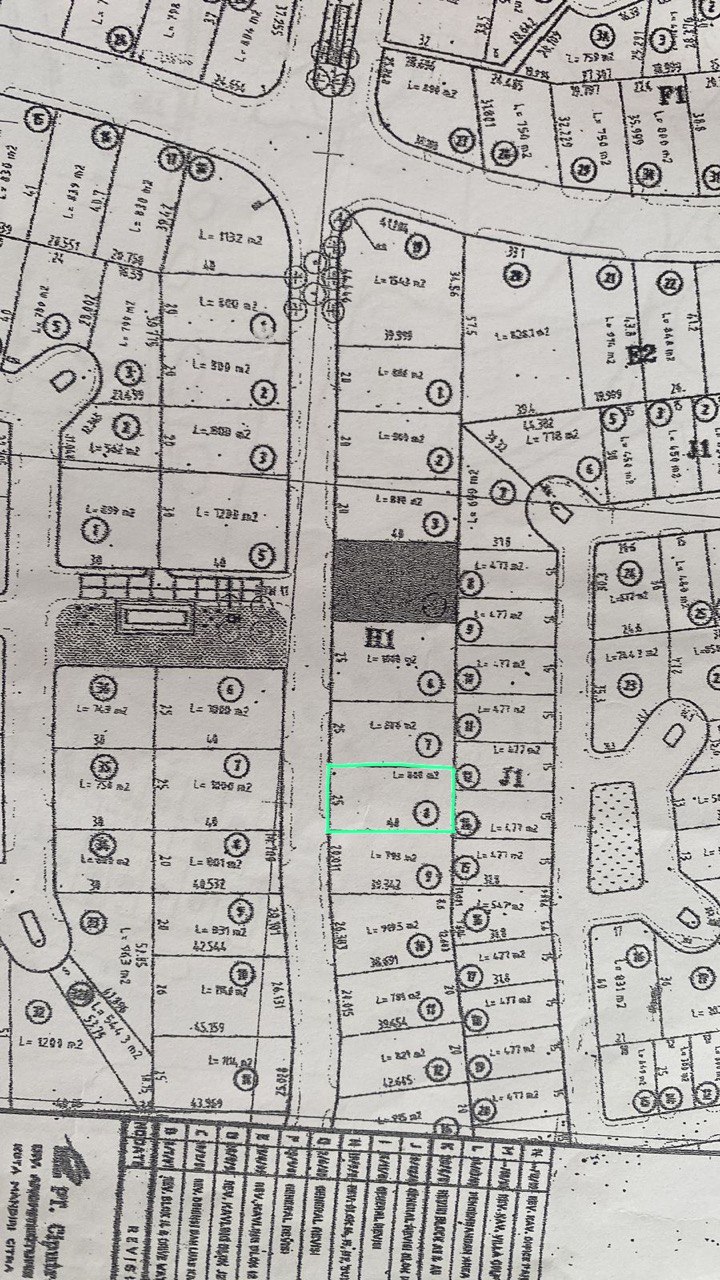 Dijual Tanah Kavling Eksklusif di Galeria Golf Citraland Surabaya Barat - Image 1