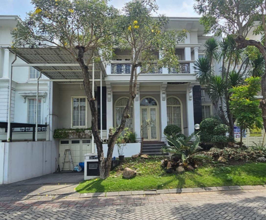 Dijual Lelang Rumah Modern Minimalis di Raffles Garden Surabaya Barat - Image 1