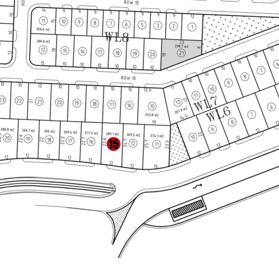 Dijual Tanah Kavling Eksklusif di Raya Woodland Luar Cluster Citraland Surabaya Barat - Image 1