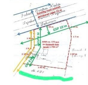 Disewakan Tanah Komersial Nol Jalan Raya Di Jalan Empunala Kota Mojokerto - Thumbnail 2