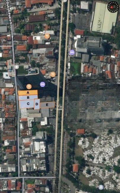 Dijual Tanah Komersial Strategis di Raya Mayjend Sungkono Surabaya Barat - Image 1