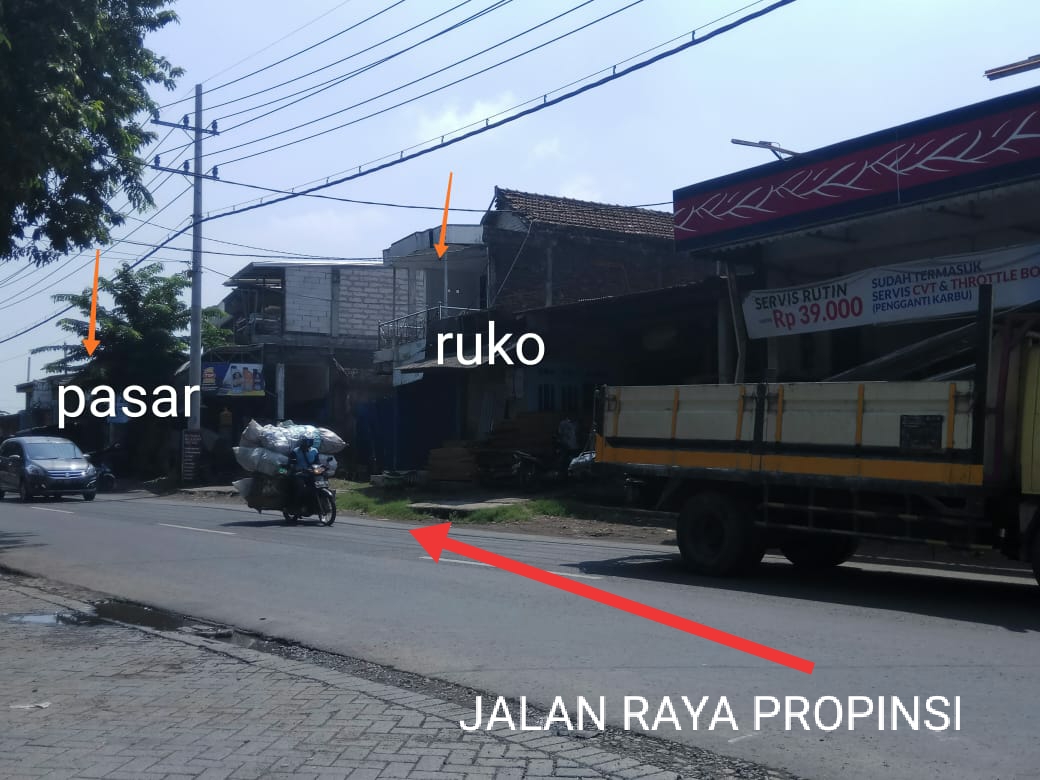 Dijual Ruko Komersial di Nol Jalan Raya Kepatihan Benowo Surabaya Barat - Image 1