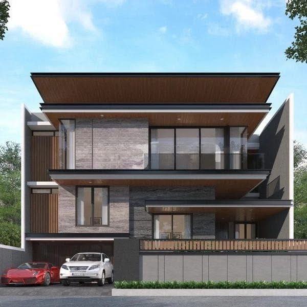 Dijual Rumah Mewah Modern di Newton Hill Citraland, Surabaya Barat - Image 1