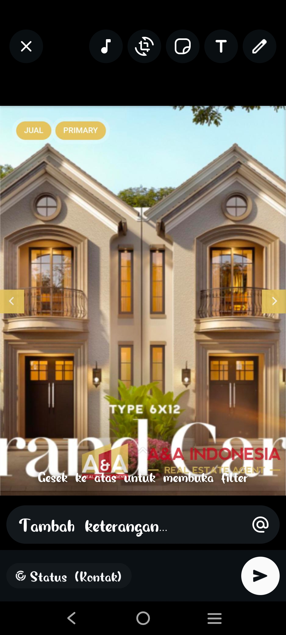 Dijual Rumah Baru Modern Murah di South Mansion Nine Surabaya Barat - Thumbnail 2