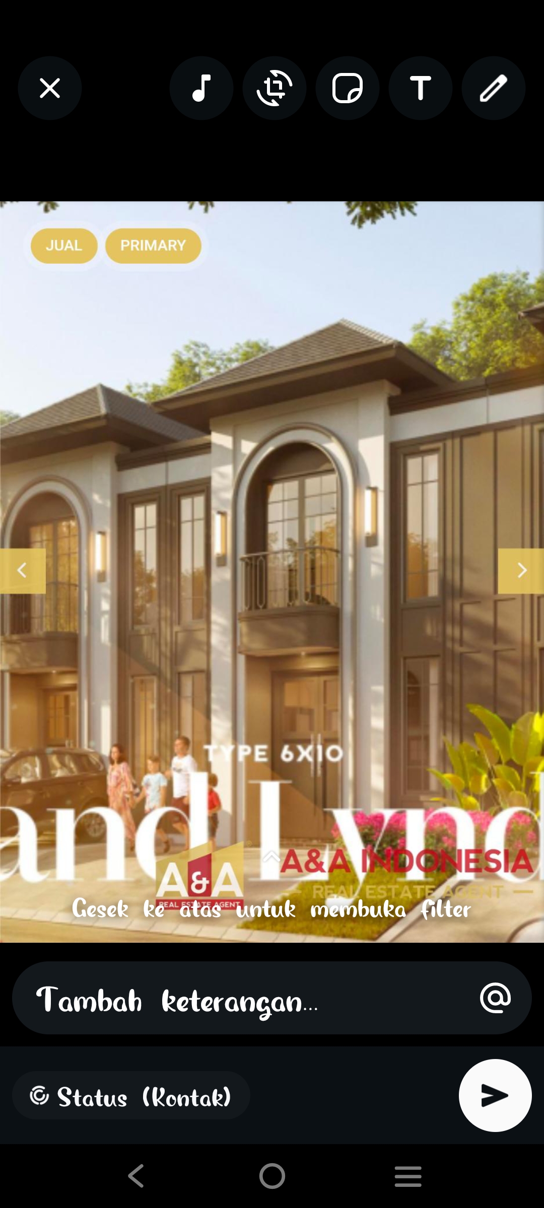 Dijual Rumah Baru Modern Murah di South Mansion Nine Surabaya Barat - Thumbnail 4