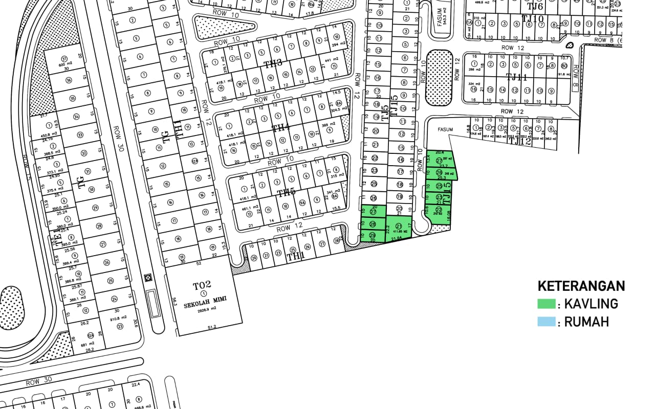 Dijual Tanah Kavling Siap Bangun di Villa Taman Telaga Citraland Surabaya Barat - Image 1