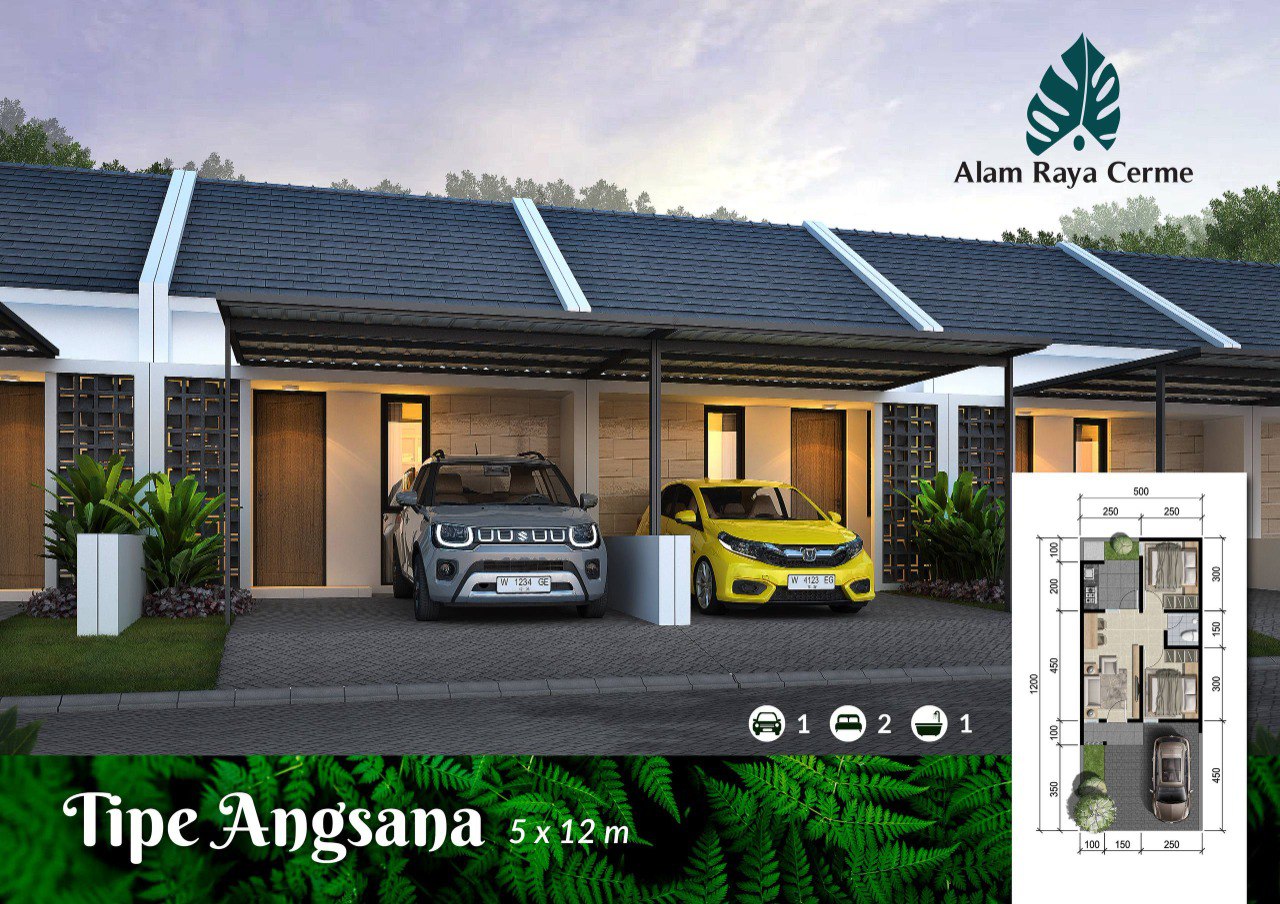 Dijual Rumah Baru Minimalis di Alam Raya Cerme Gresik - Image 1