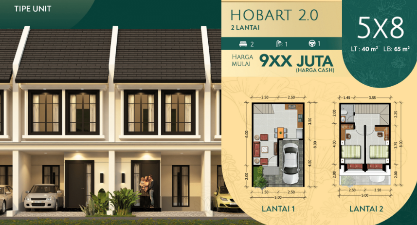 Dijual Rumah Baru 2 Lantai Murah di Regency One Eastpoint Tahap 2 Surabaya Timur - Thumbnail 3