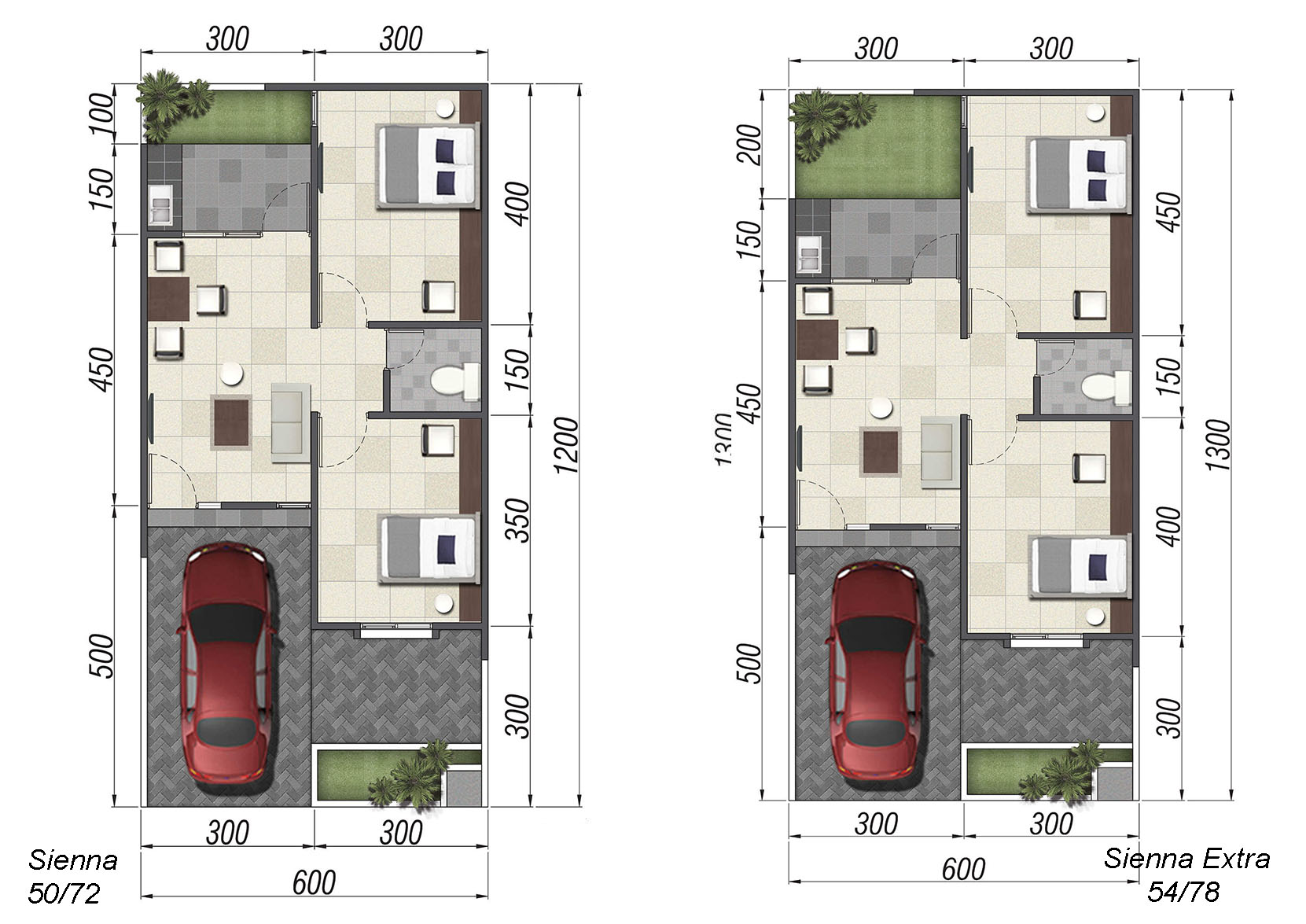 Dijual Rumah Baru Ready Stock di Cluster Silver Jade Hamlet Gresik - Thumbnail 2