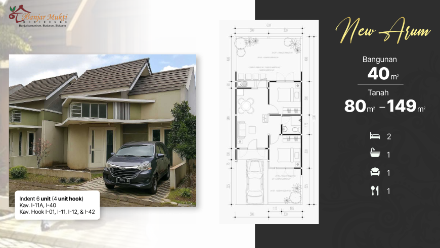 Dijual Rumah Baru Strategis di Banjar Mukti Residence Sidoarjo - Thumbnail 2