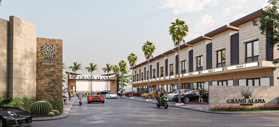 Dijual Rumah Baru di Kawasan Premium Grand Alana Wonorejo Surabaya Timur - Image 1