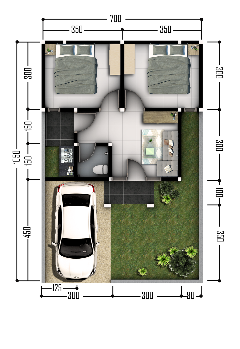 Dijual Rumah Baru Minimalis di Victory Land Sidoarjo - Thumbnail 2