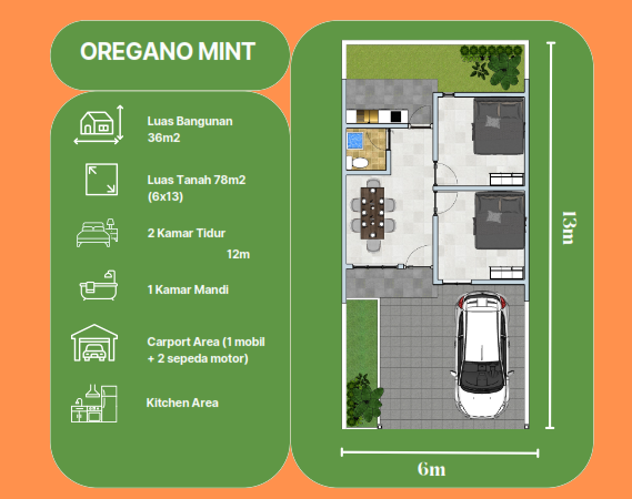 Dijual Rumah Baru Modern di Surya Jumputrejo Regency Tahap 2 Sidoarjo - Thumbnail 4