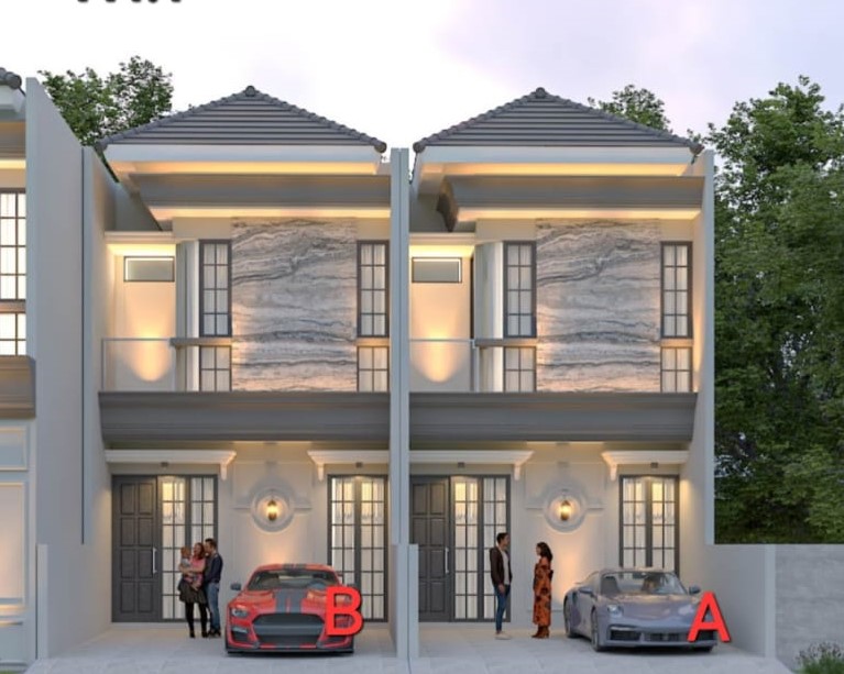 Dijual Rumah Eksklusif di Taman Pondok Indah Wiyung Surabaya Barat - Image 1