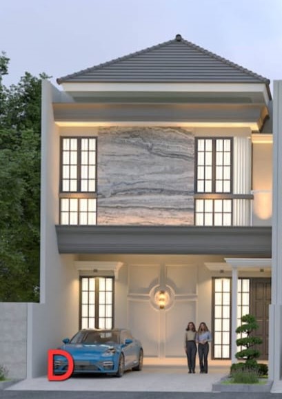 Dijual Rumah Modern di Kawasan Premium Taman Pondok Indah Wiyung Surabaya Barat - Image 1