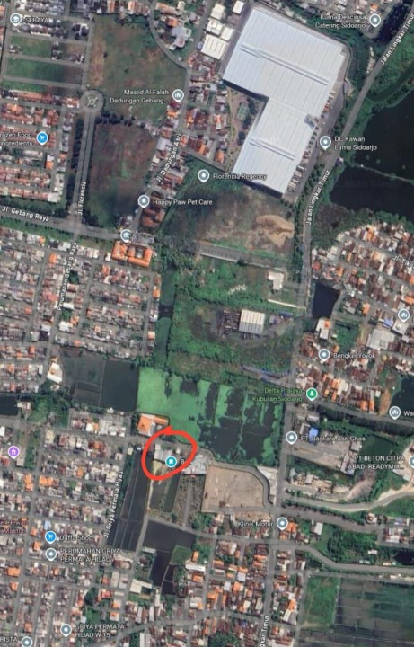 Dijual Gudang Strategis di Jalan Griya Permata Hijau Lingkar Timur Candi Sidoarjo - Thumbnail 2