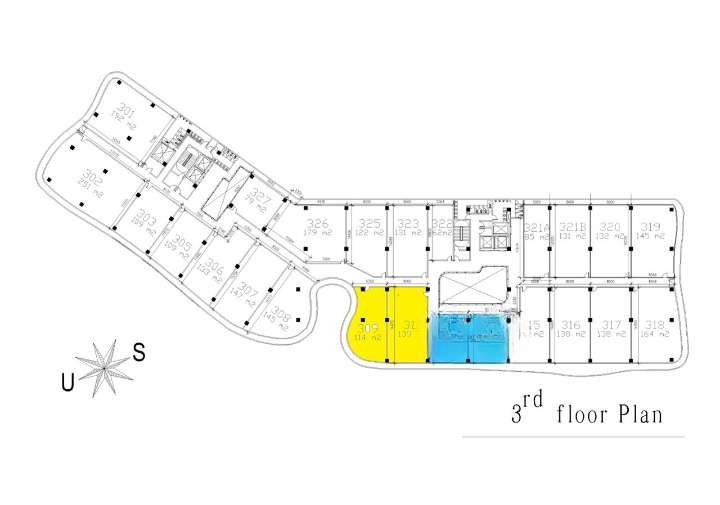 Disewakan Ruang Kantor Eksklusif di Spazio Tower Surabaya Barat - Image 1