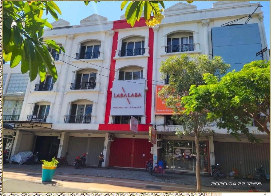 Jual atau Sewa Ruko Komersial 4 Lantai di Genteng Kali Surabaya Pusat - Image 1