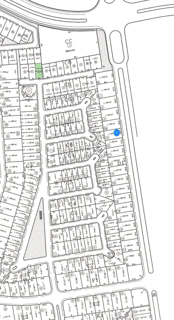 Disewakan Tanah Kavling Komersial di Bukit Golf Citraland Surabaya Barat - Image 1