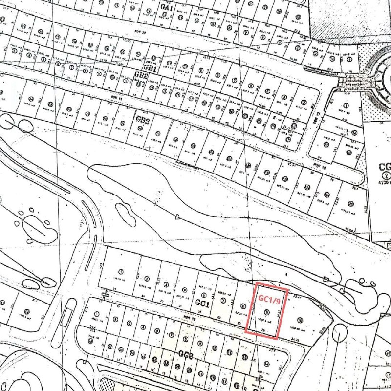 Dijual Tanah Kavling Golf View di Bukit Golf International Citraland Surabaya Barat - Image 1