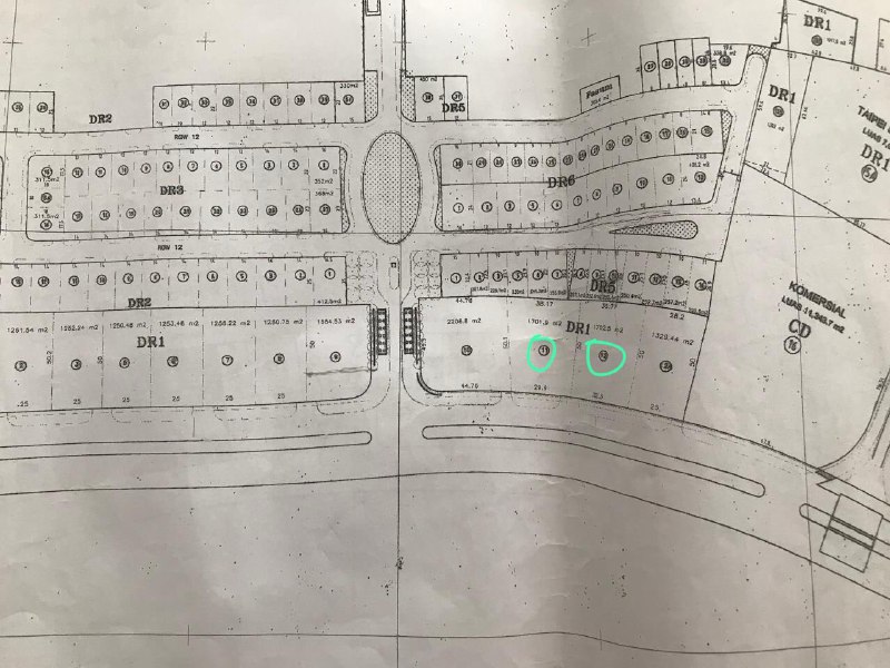 Disewakan Tanah Kavling Komersial di Citraland Diamond Hill DR 1 Surabaya Barat - Image 1