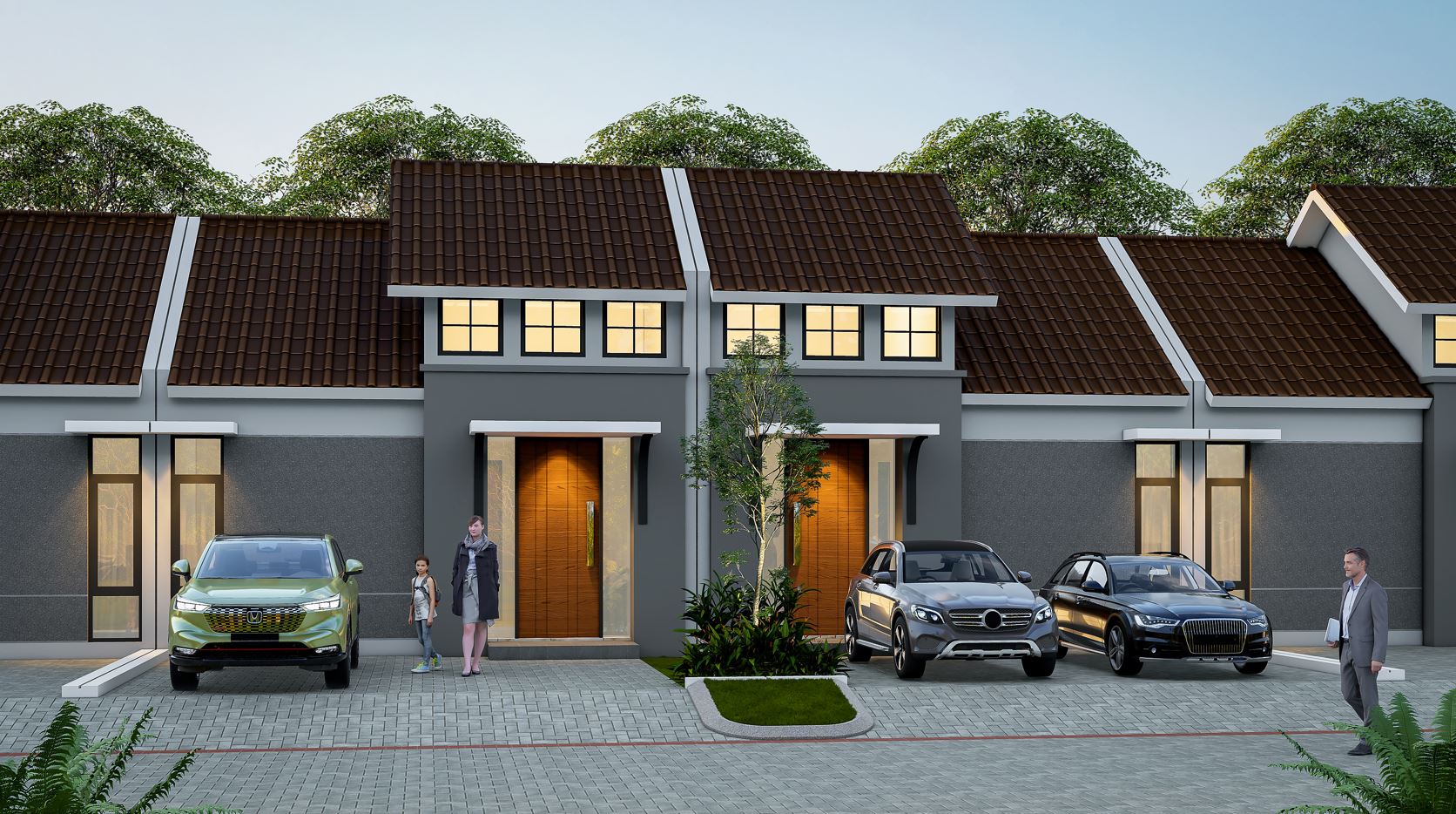 Dijual Rumah Baru Strategis di Cluster Alexandria Hills Puri Surya Jaya Sidoarjo - Image 1