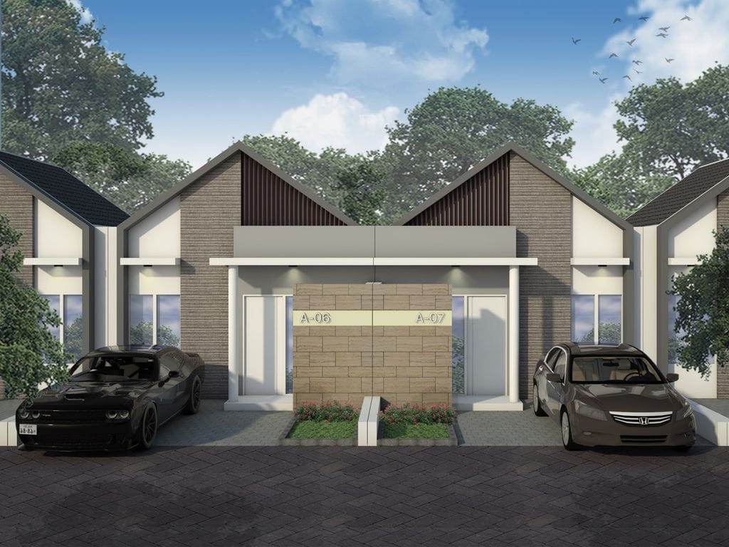 Dijual Rumah Baru Modern di Maharaja Residence Gresik - Image 1