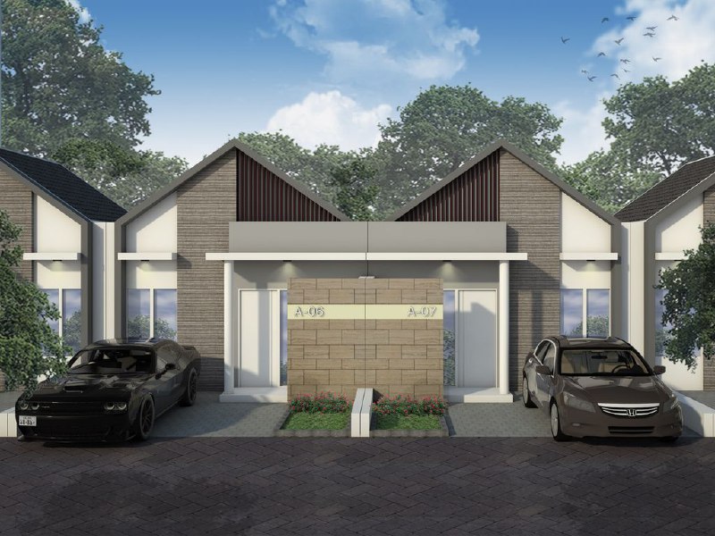 Dijual Rumah Baru Modern di Maharaja Residence Gresik - Image 1