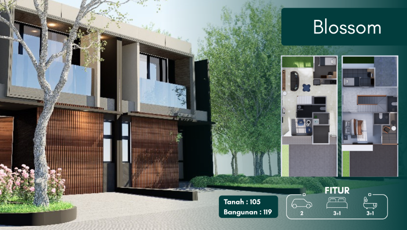 Dijual Rumah Baru Nyaman di Grand Nature Residence Sidoarjo - Thumbnail 4