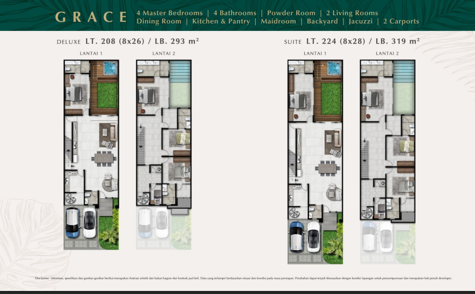 Dijual Rumah Baru Eksklusif di Cluster Belvedere Pakuwon Indah Surabaya Barat - Thumbnail 2