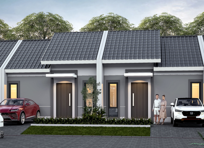 Dijual Rumah Baru Nyaman di Cluster Breeze Harmony Puri Surya Jaya Sidoarjo - Image 1