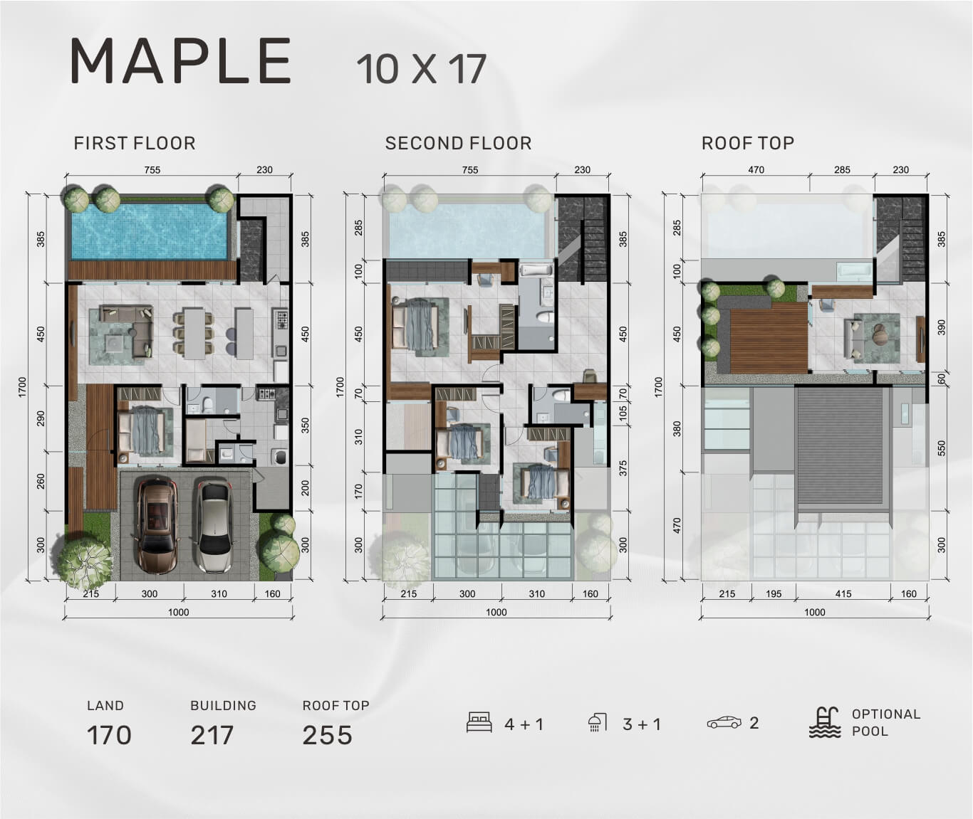 Dijual Rumah Baru Eksklusif di Cluster Dempsey Hill Citraland Surabaya Barat - Thumbnail 3