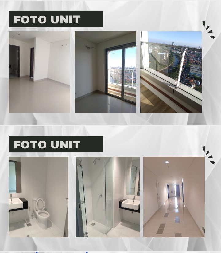 Dijual Unit Apartemen 1BR di Praxis Jl. Sono Kembang Surabaya Pusat - Image 1