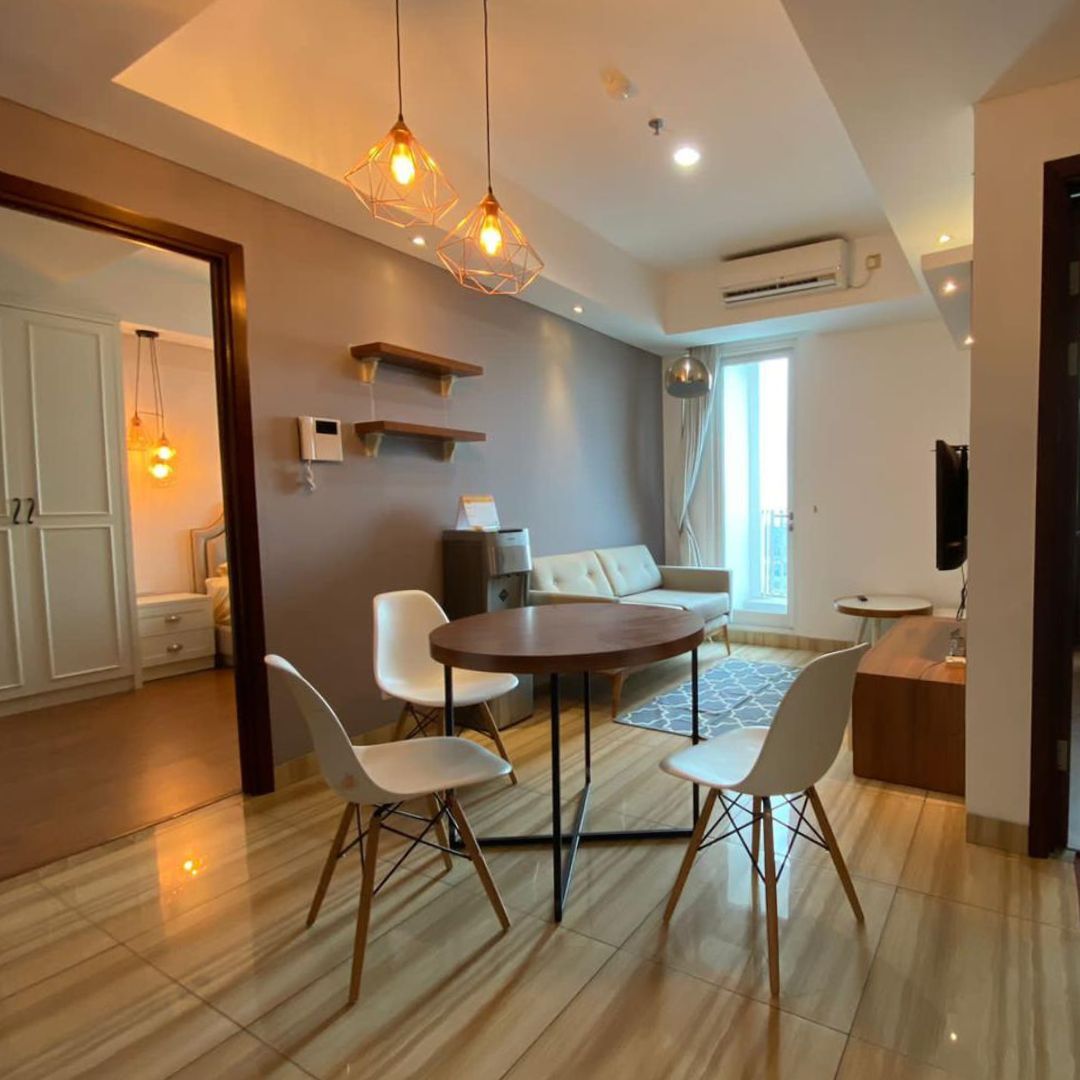 Dijual Apartemen di Grand Sungkono Lagoon Surabaya Lantai 35 – 2BR Full Furnish Lokasi Premium - Image 1