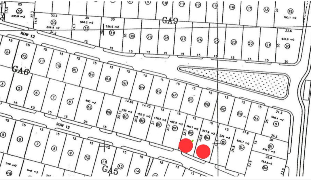 Dijual Tanah 2 Kavling Jejer di Esplanade Citraland Surabaya Barat - Image 1