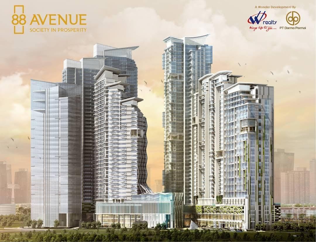 Jual Apartemen di Avenue 88 Unit 3 Bedroom Lokasi Strategis Surabaya Barat - Image 1