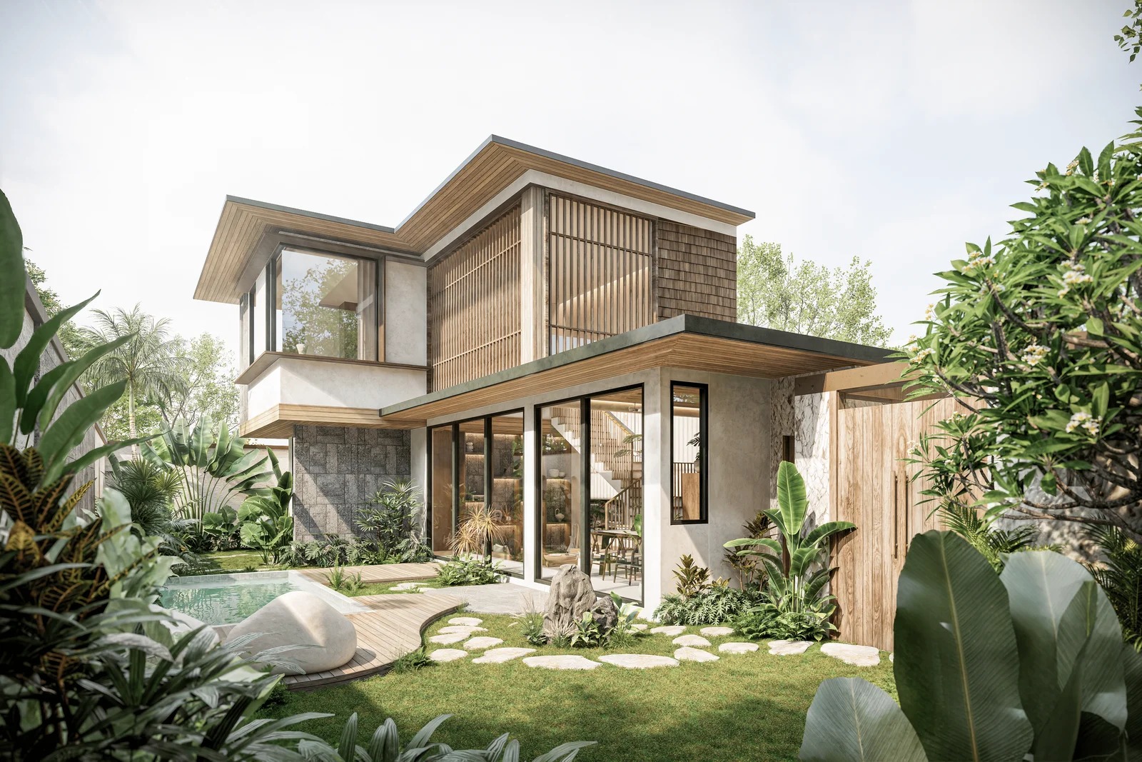 Dijual Villa Vasana Tipe Modern Tropical di Tabanan Bali - Image 1