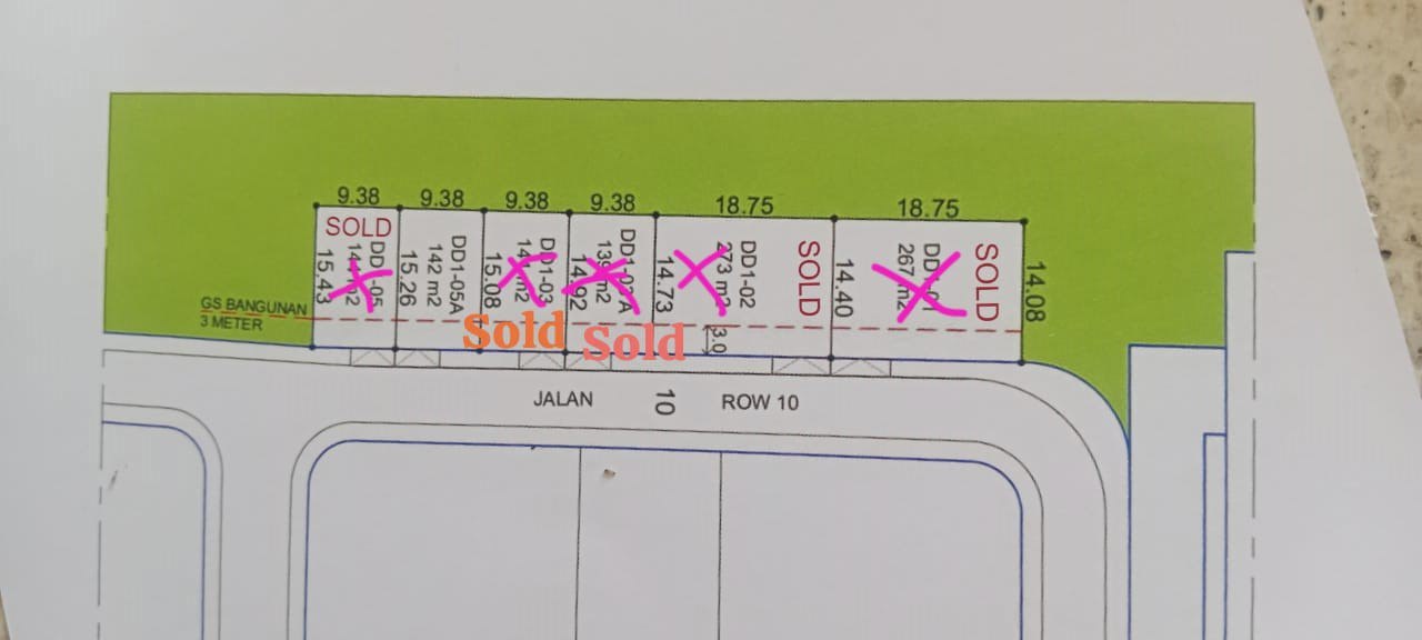 Dijual Tanah Kavling Strategis di Dian Istana Surabaya Barat - Image 1