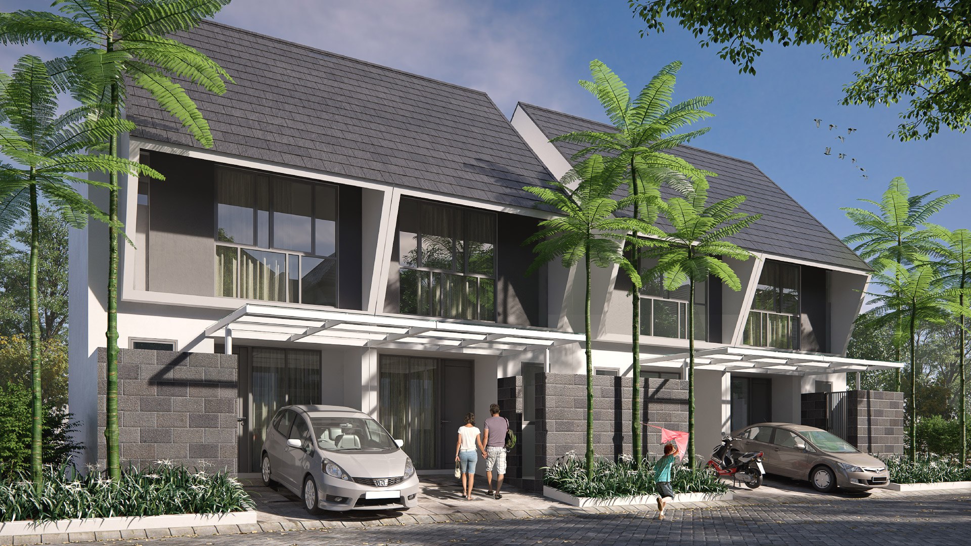 Dijual Rumah Baru Modern di Cluster Serenade Royal Residence Surabaya Barat - Image 1