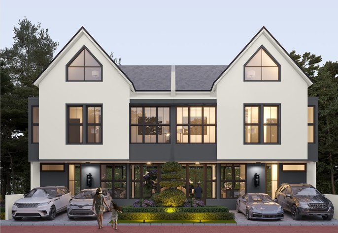 Dijual Rumah Baru Mewah di The White House Extension Dian Istana Surabaya Barat - Image 1