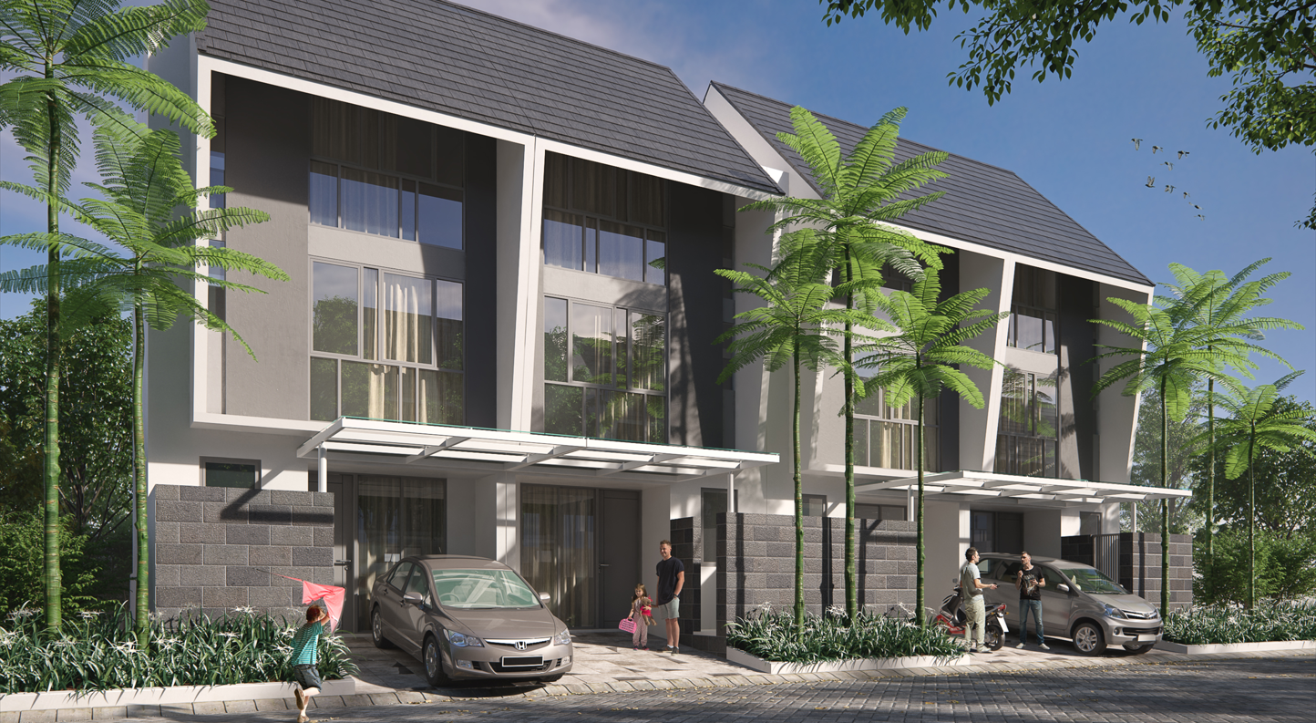 Dijual Rumah Baru Modern di Cluster Serenade Royal Residence Surabaya Barat - Image 1