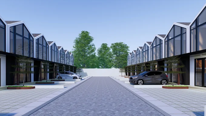 Dijual Rumah Baru Modern Minimalis di Green Terrace Residence 2 Surabaya Timur - Thumbnail 2